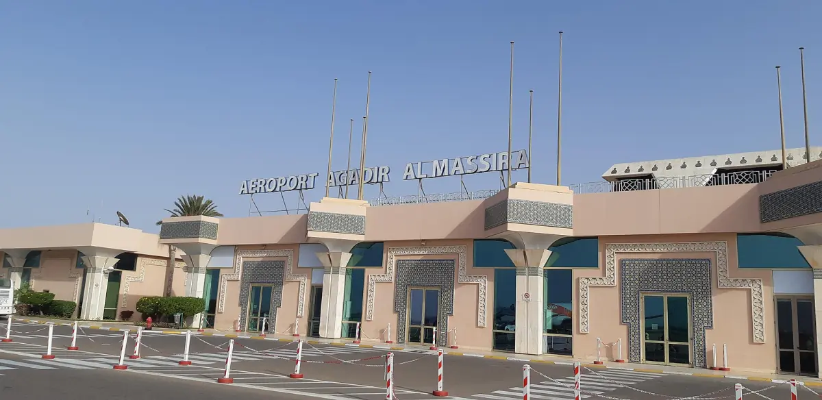 Das Terminal des Flughafens Agadir Al Massira
